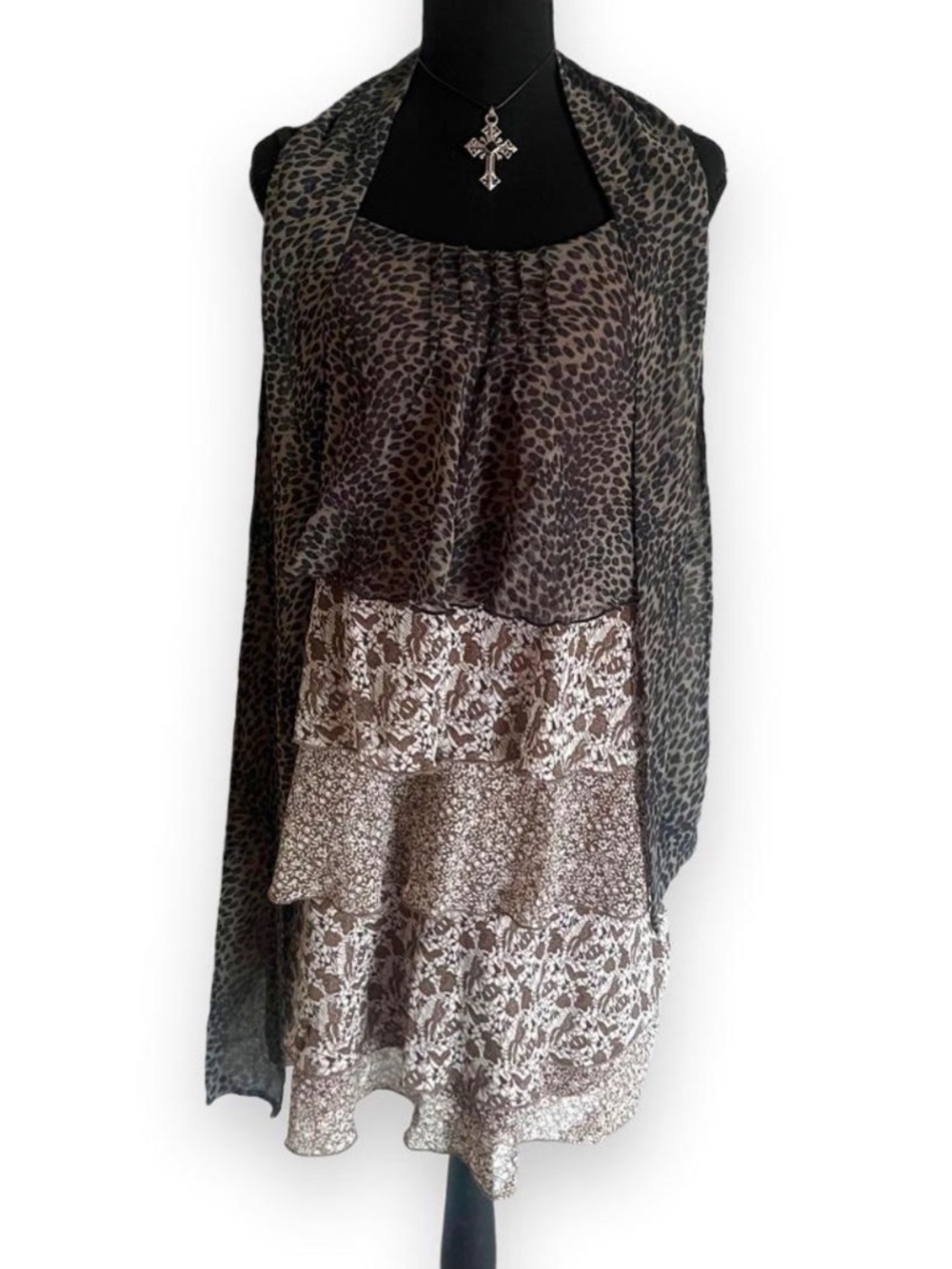 Cop. Copine Céleste Tiered Dress — FR 40